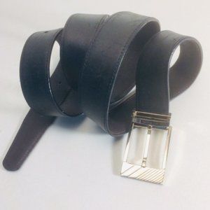 S. T. Dupont Paris Leather Belt